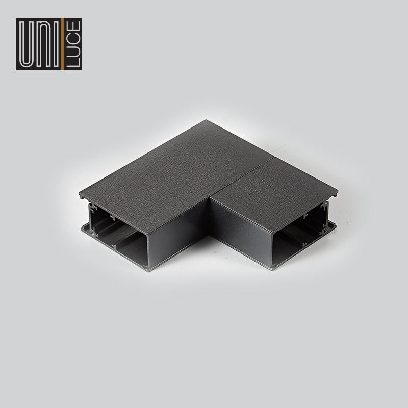 L-SHAPE IN CONNECTOR FOR SURFACE TRACK