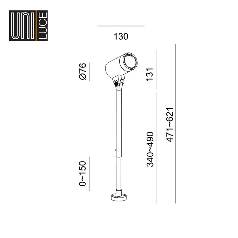 FALDI M 10 ZOOM POLE ADJ