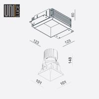 KLEO S SQ TRIMLESS