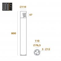 MONTURE SIDE 800