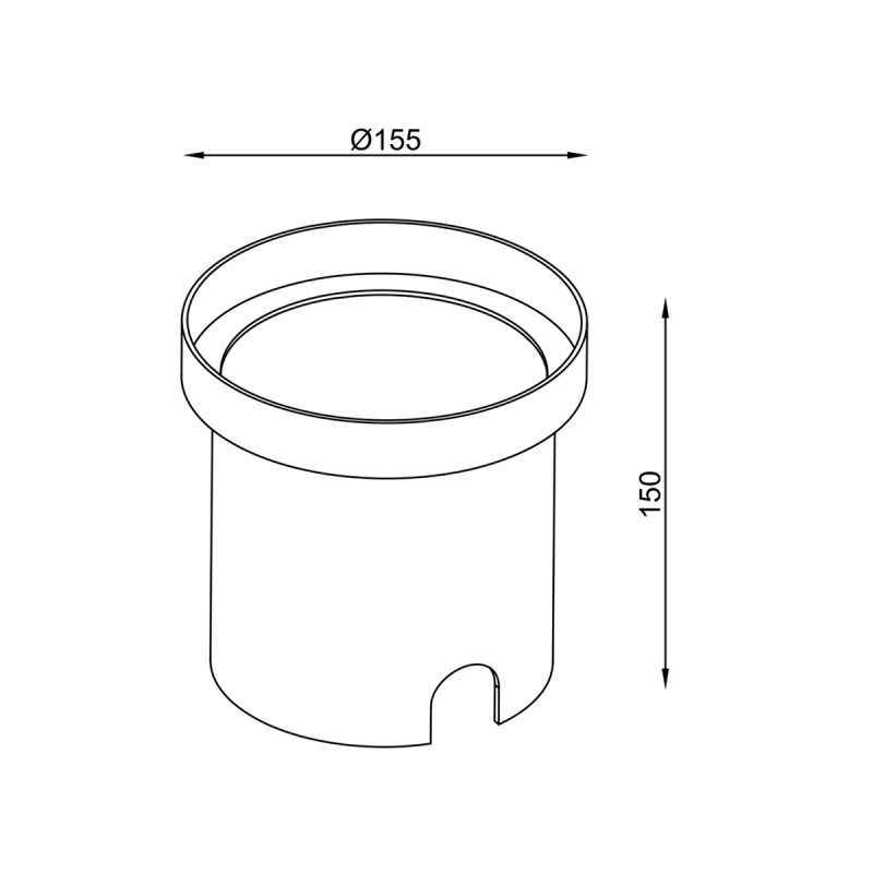 RAMI 14 XL RO FL TRIMLESS
