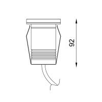 RAMI 2 M SQ FL TRIMLESS
