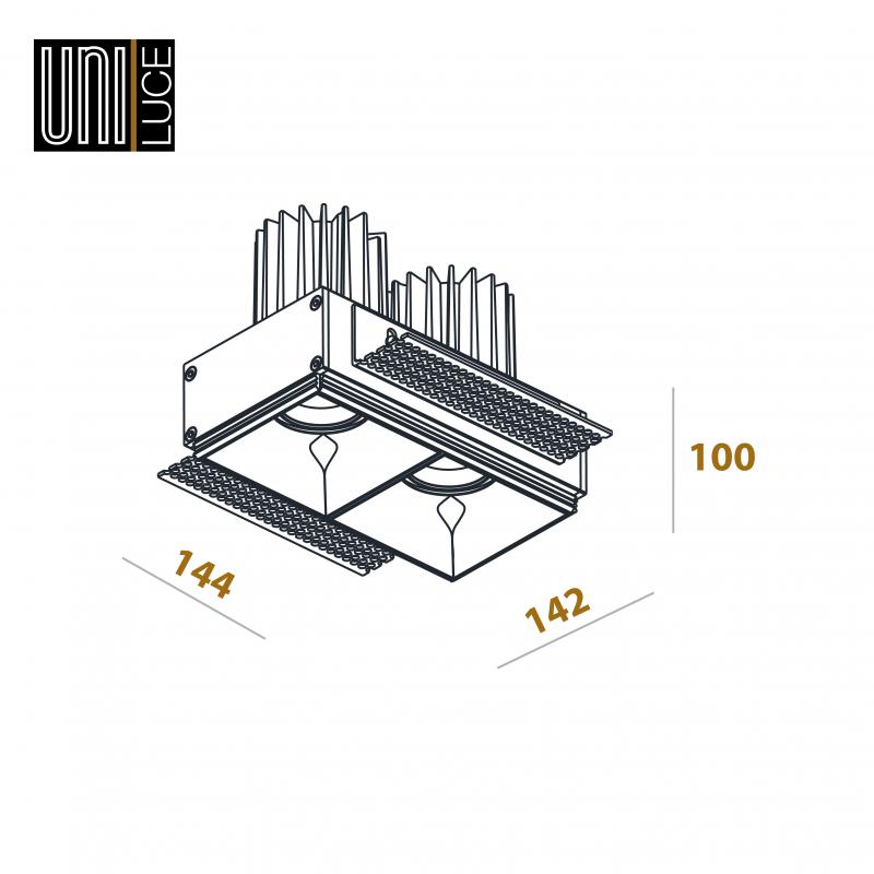 REGENT-2 ADJUSTABLE TRIMLESS