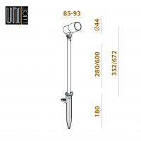 SPOT PLUS ZOOM 5  POLE&SPIKE 350