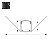 AL PROFILE GYPS UNI-G-17x15,69