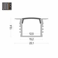 AL PROFILE MIDI UNI-R-15x13,4