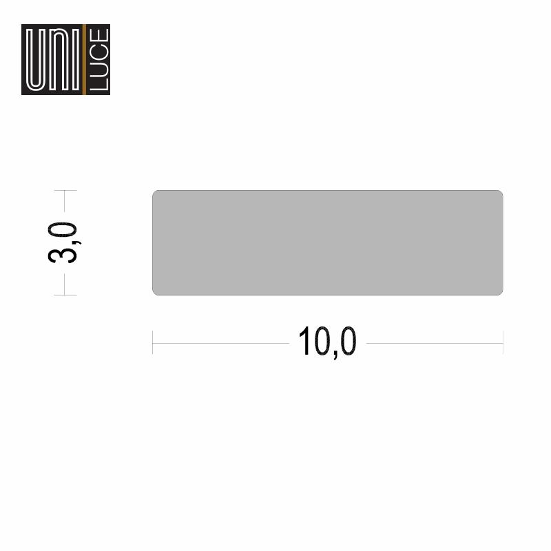 AL PROFILE MIDI UNI-S-10x3,0