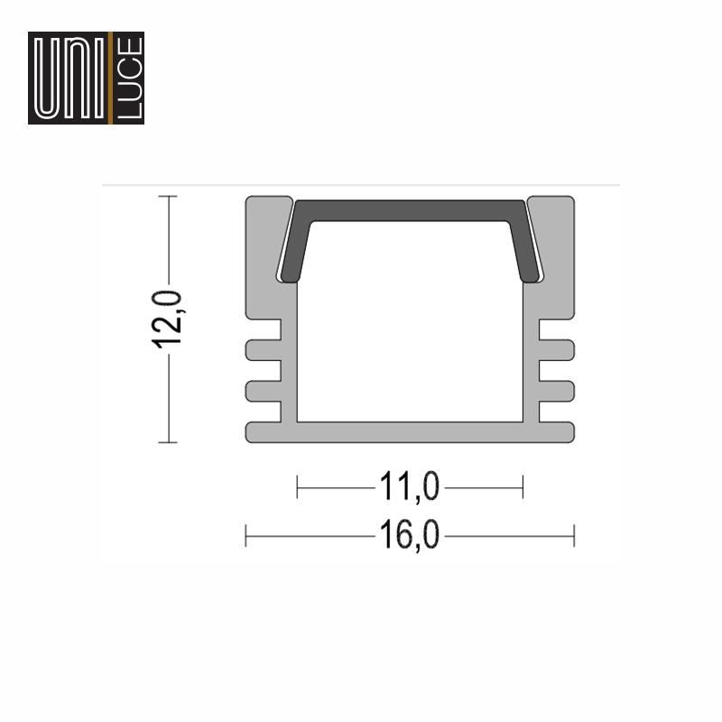 AL PROFILE MIDI UNI-S-16x12