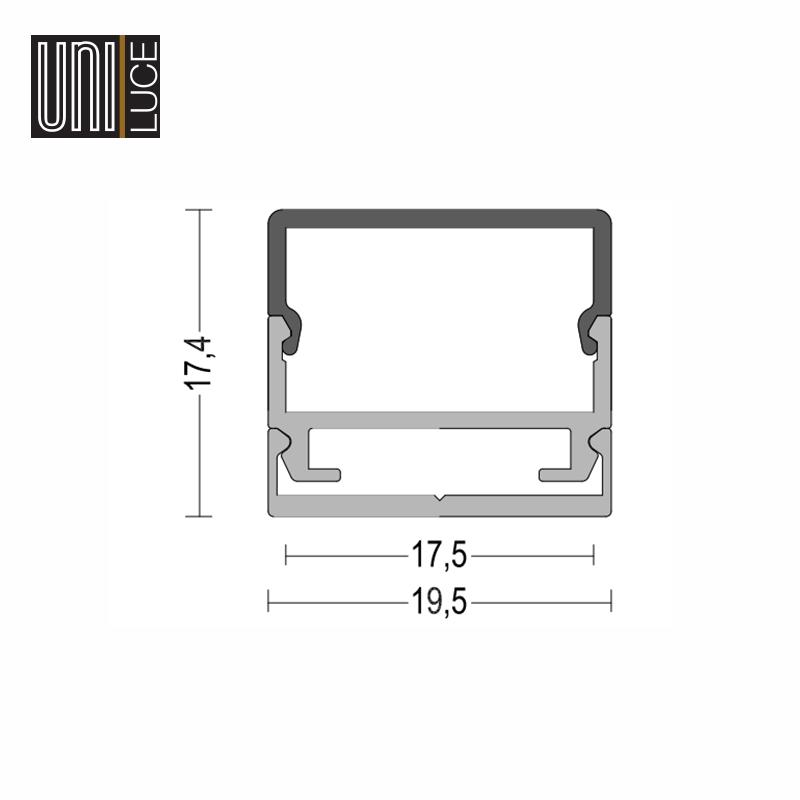 AL PROFILE MIDI UNI-S-19,5x20