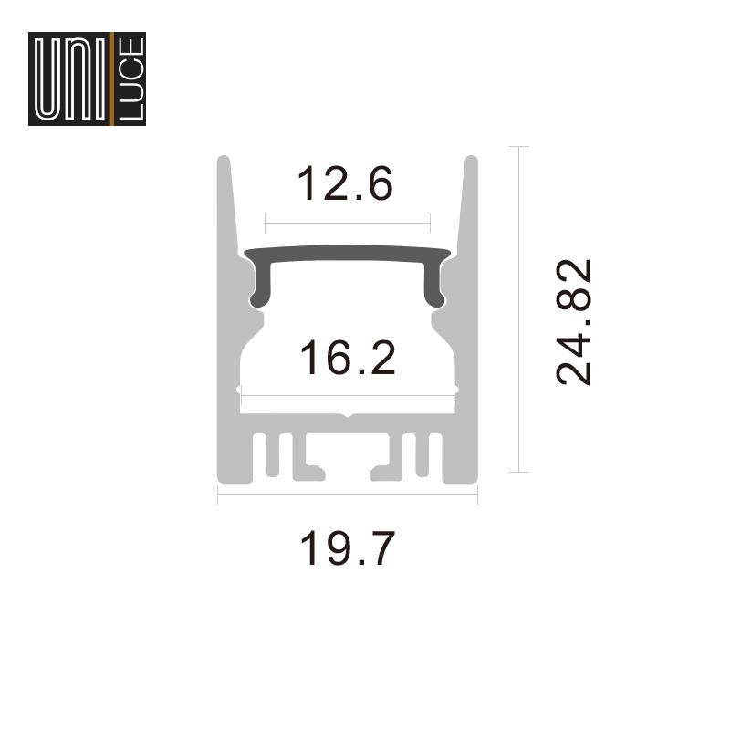 AL PROFILE MIDI UNI-S-19,7x12,8