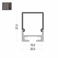 AL PROFILE MIDI UNI-S-20x27