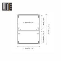 U&D PROFILE UNI-S-27x35UD