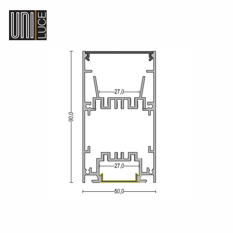 U&D PROFILE UNI-S-50x90UD