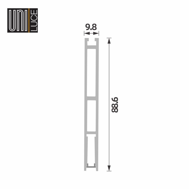 AL PROFILE MIDI UNI-S-9,8x88,6