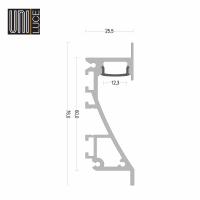 WALL PROFILE UNI-W-25,5x76